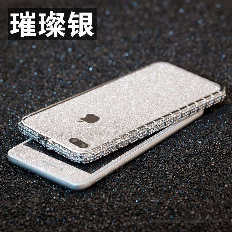 Hülle iPhone 8 Plus Metall Neu Handyhüllen, Case iPhone 8 Plus Farbe Anti-sturz Grenze