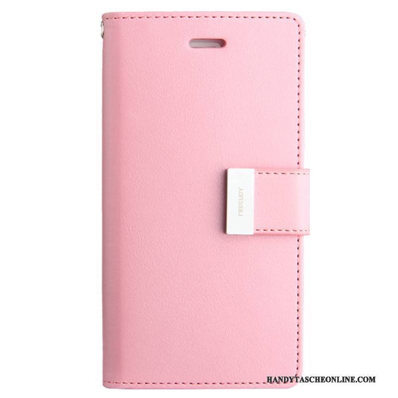 Hülle iPhone 8 Plus Schutz Rosa Handyhüllen, Case iPhone 8 Plus Folio Anti-sturz