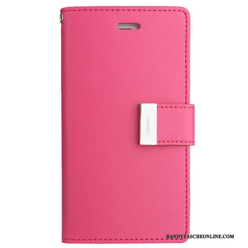 Hülle iPhone 8 Plus Schutz Rosa Handyhüllen, Case iPhone 8 Plus Folio Anti-sturz