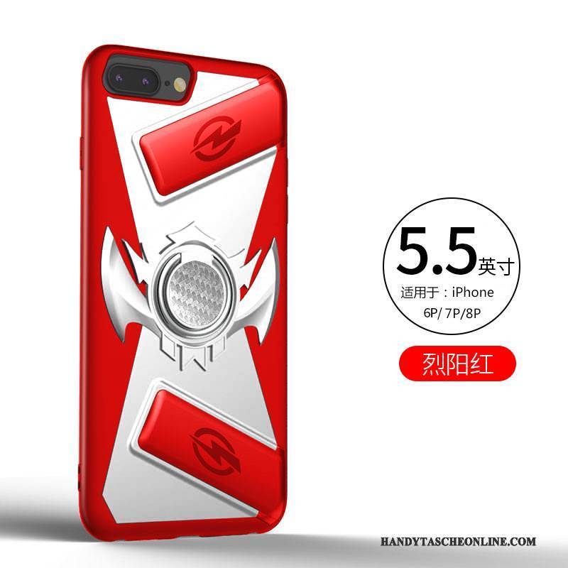 Hülle iPhone 8 Plus Spiele Griff, Case iPhone 8 Plus Dunkelblau Huhn