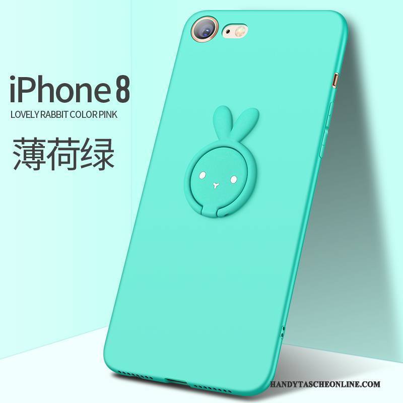 Hülle iPhone 8 Taschen Handyhüllen Trend, Case iPhone 8 Silikon Schlank Grün