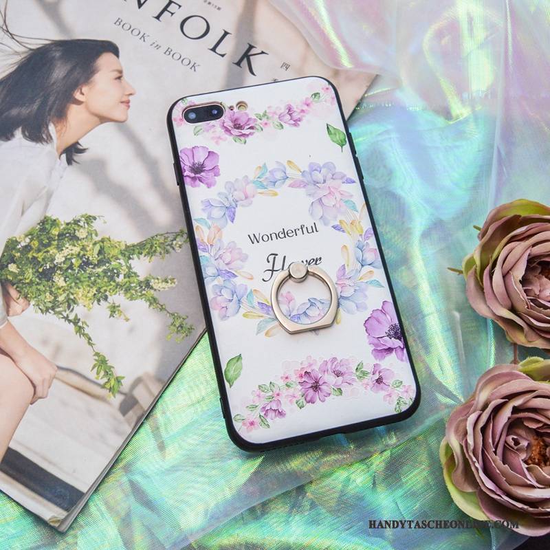 Hülle iPhone 8 Taschen Schwer Ring, Case iPhone 8 Silikon Kunst Handyhüllen