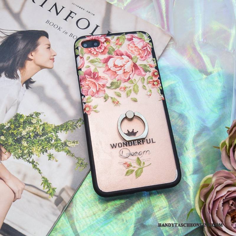 Hülle iPhone 8 Taschen Schwer Ring, Case iPhone 8 Silikon Kunst Handyhüllen