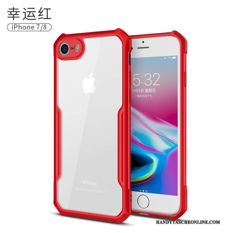Hülle iPhone 8 Taschen Transparent Schlank, Case iPhone 8 Weiche Handyhüllen Anti-sturz