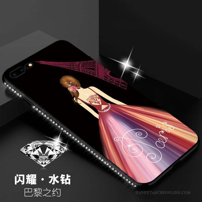 Hülle iPhone 8 Taschen Trend Rosa, Case iPhone 8 Silikon Anti-sturz Handyhüllen