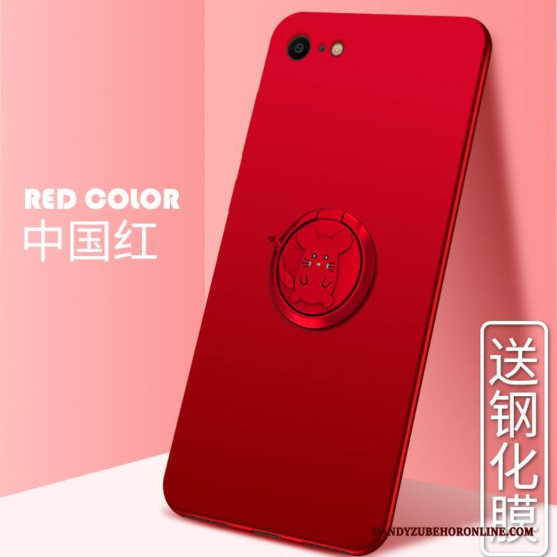 Hülle iPhone Se 2020 Halterung Ratte Rot, Case iPhone Se 2020 Silikon Trend Einfach