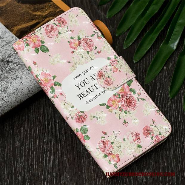 Hülle iPhone Se 2020 Lederhülle Blumen Handyhüllen, Case iPhone Se 2020 Taschen Sonne Anti-sturz