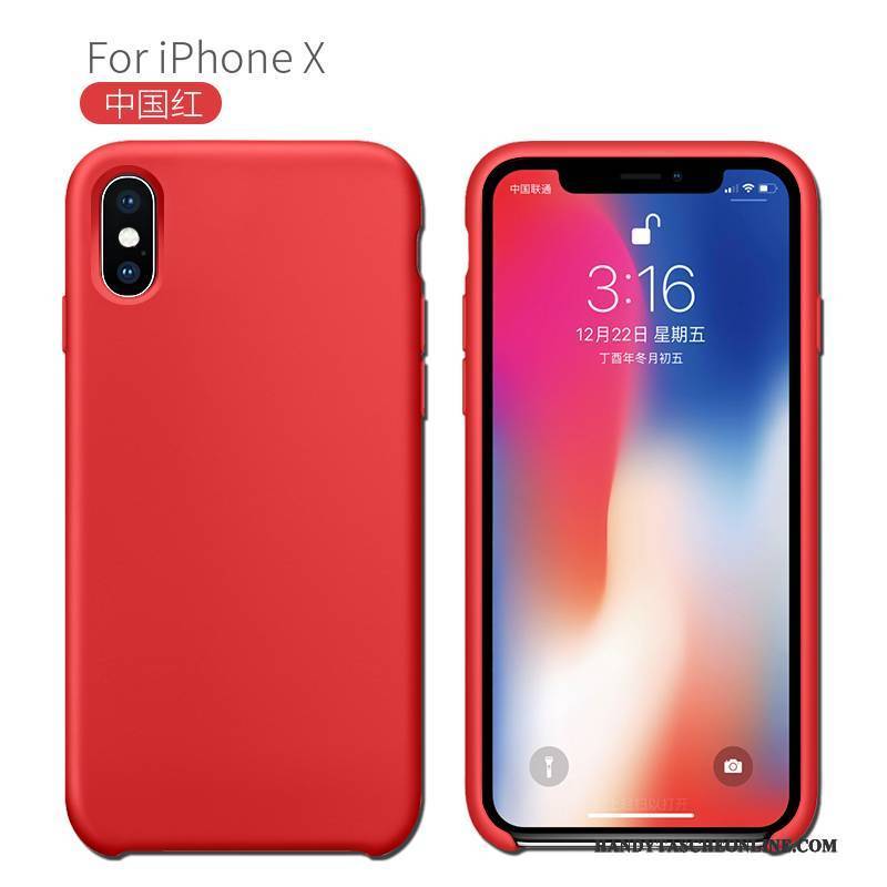 Hülle iPhone X Kreativ Anti-sturz Neu, Case iPhone X Schutz Handyhüllen Blau