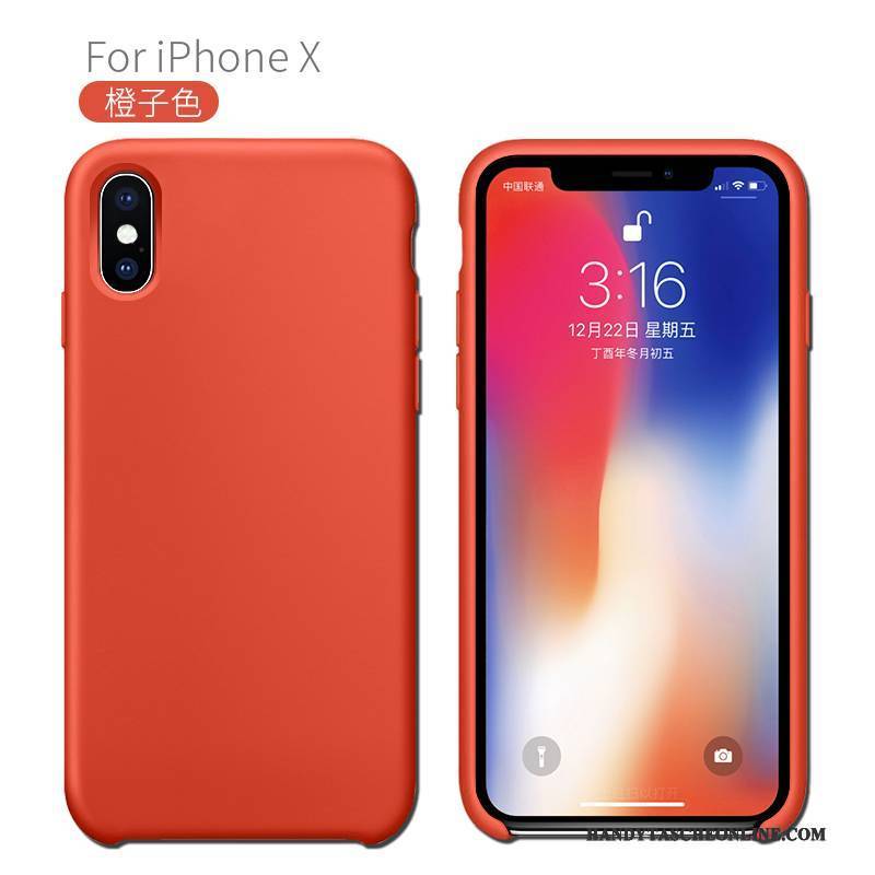 Hülle iPhone X Kreativ Anti-sturz Neu, Case iPhone X Schutz Handyhüllen Blau