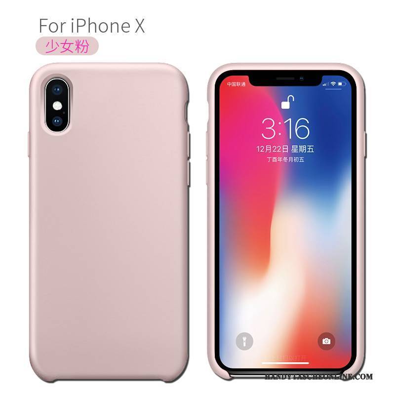 Hülle iPhone X Kreativ Anti-sturz Neu, Case iPhone X Schutz Handyhüllen Blau