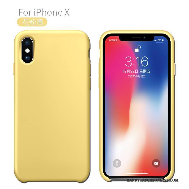 Hülle iPhone X Kreativ Anti-sturz Neu, Case iPhone X Schutz Handyhüllen Blau