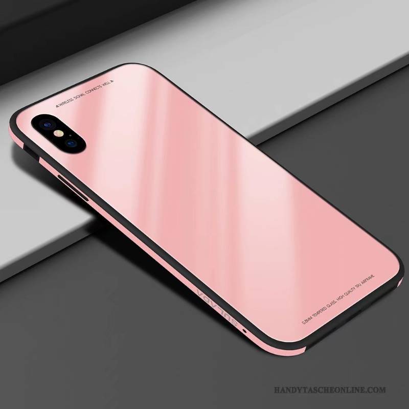 Hülle iPhone X Lederhülle Neu Anti-sturz, Case iPhone X Weiche Handyhüllen Weiß