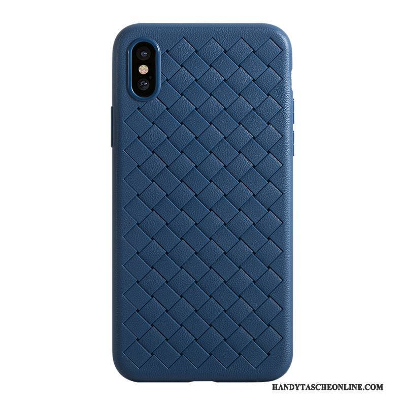 Hülle iPhone X Silikon Business Muster, Case iPhone X Taschen Handyhüllen Qualität