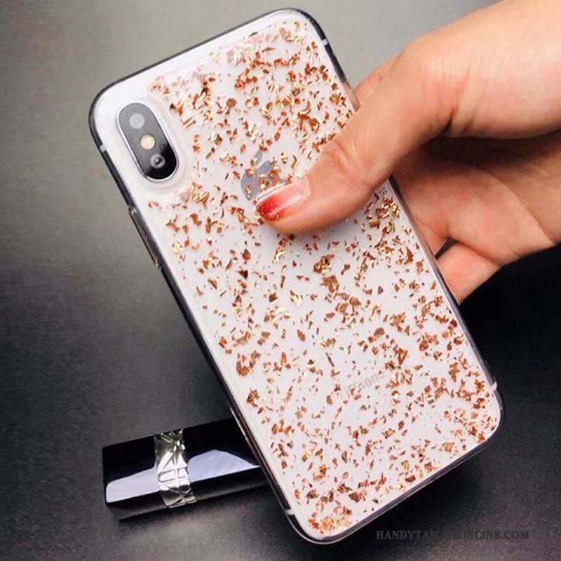 Hülle iPhone X Silikon Pulver Anti-sturz, Case iPhone X Taschen Trendmarke Handyhüllen