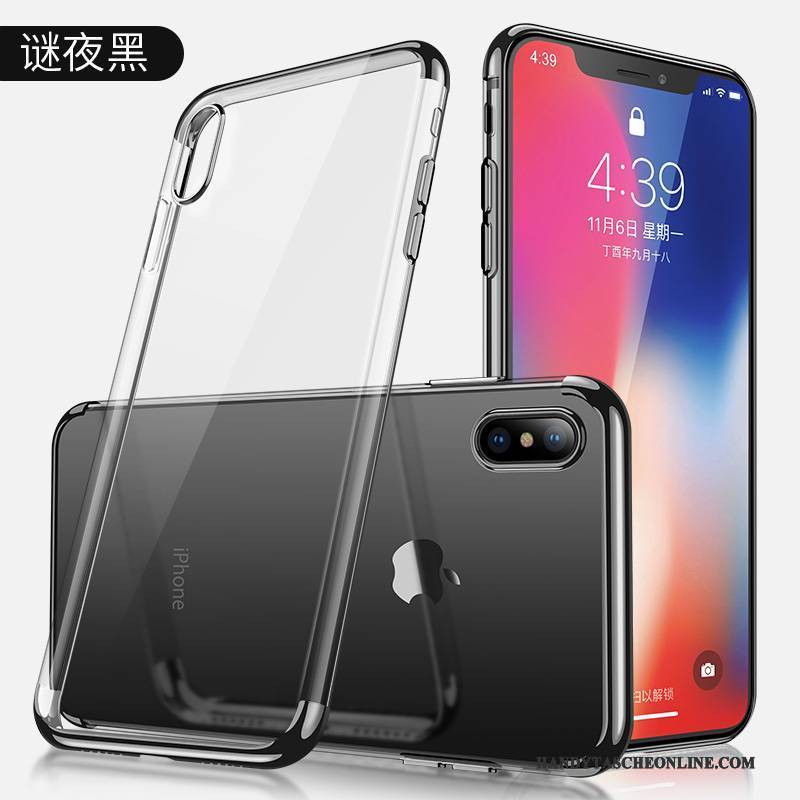 Hülle iPhone X Taschen Anti-sturz Neu, Case iPhone X Silikon Schlank Transparent