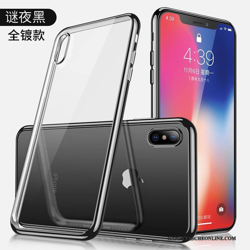 Hülle iPhone X Taschen Anti-sturz Neu, Case iPhone X Silikon Schlank Transparent