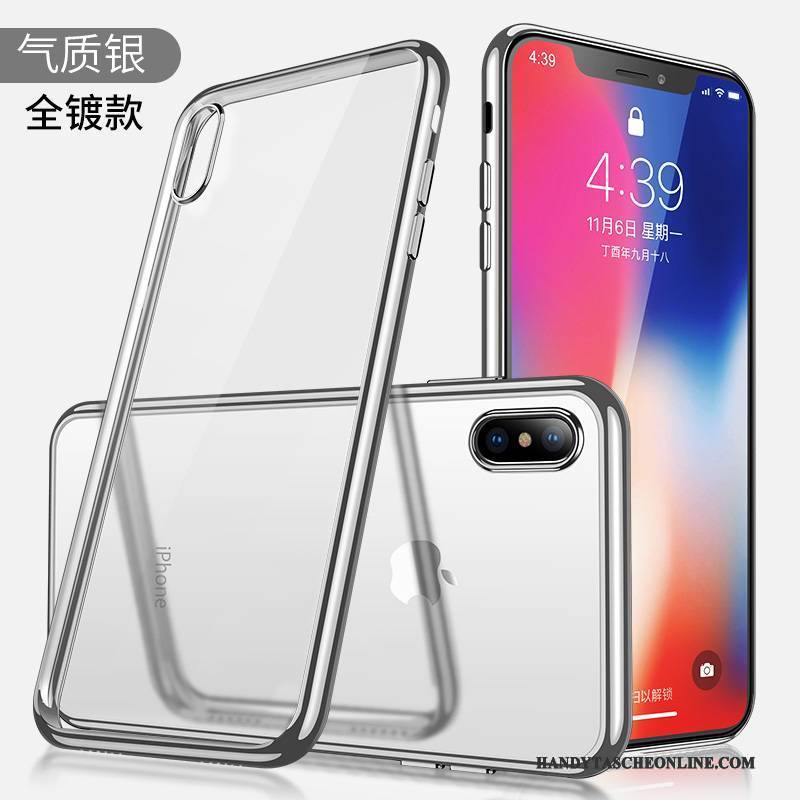 Hülle iPhone X Taschen Anti-sturz Neu, Case iPhone X Silikon Schlank Transparent