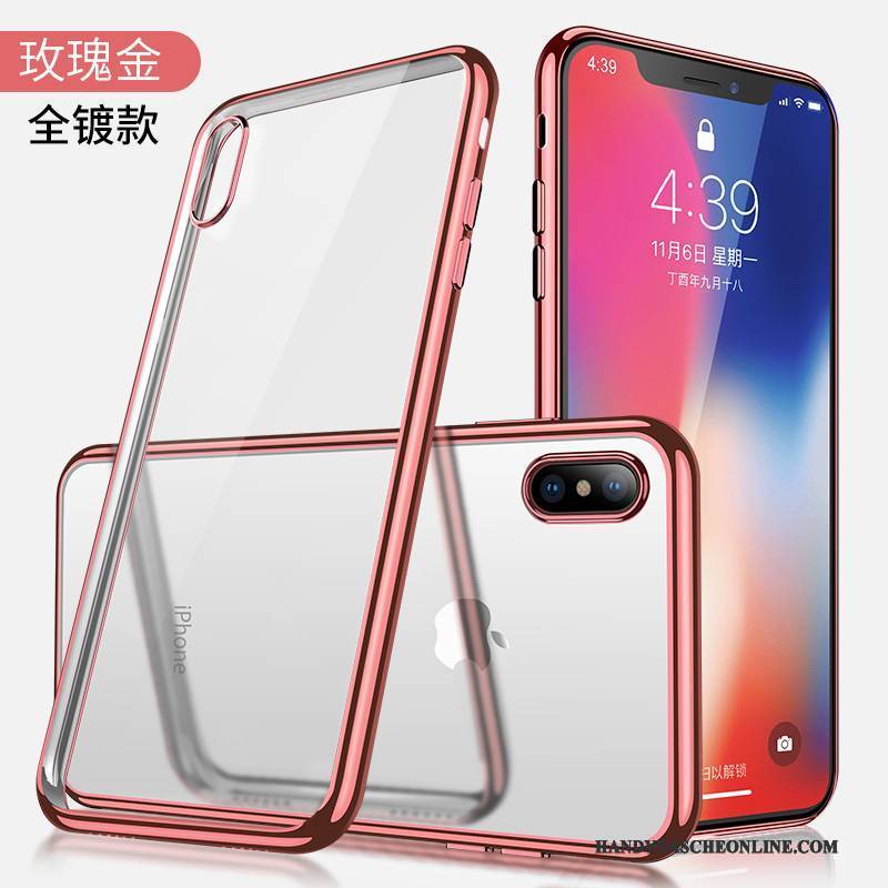 Hülle iPhone X Taschen Anti-sturz Neu, Case iPhone X Silikon Schlank Transparent