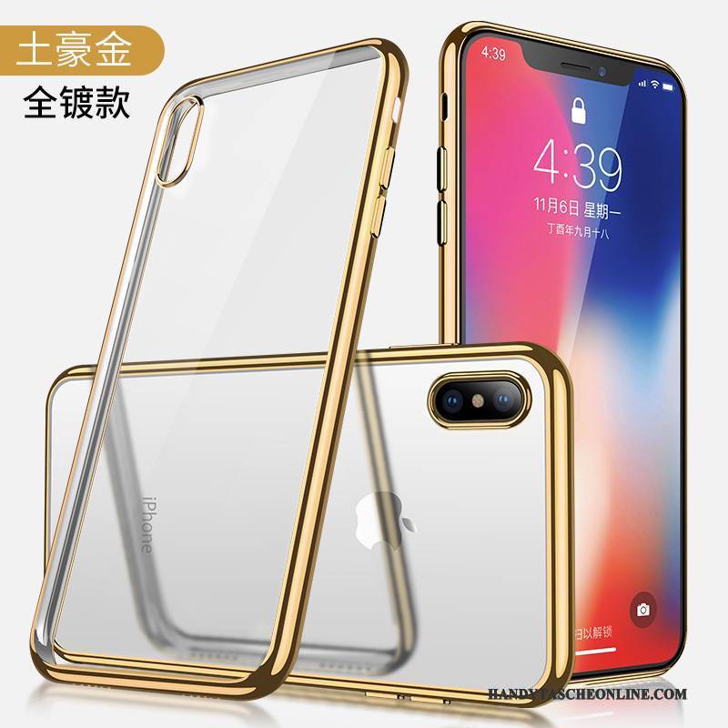 Hülle iPhone X Taschen Anti-sturz Neu, Case iPhone X Silikon Schlank Transparent