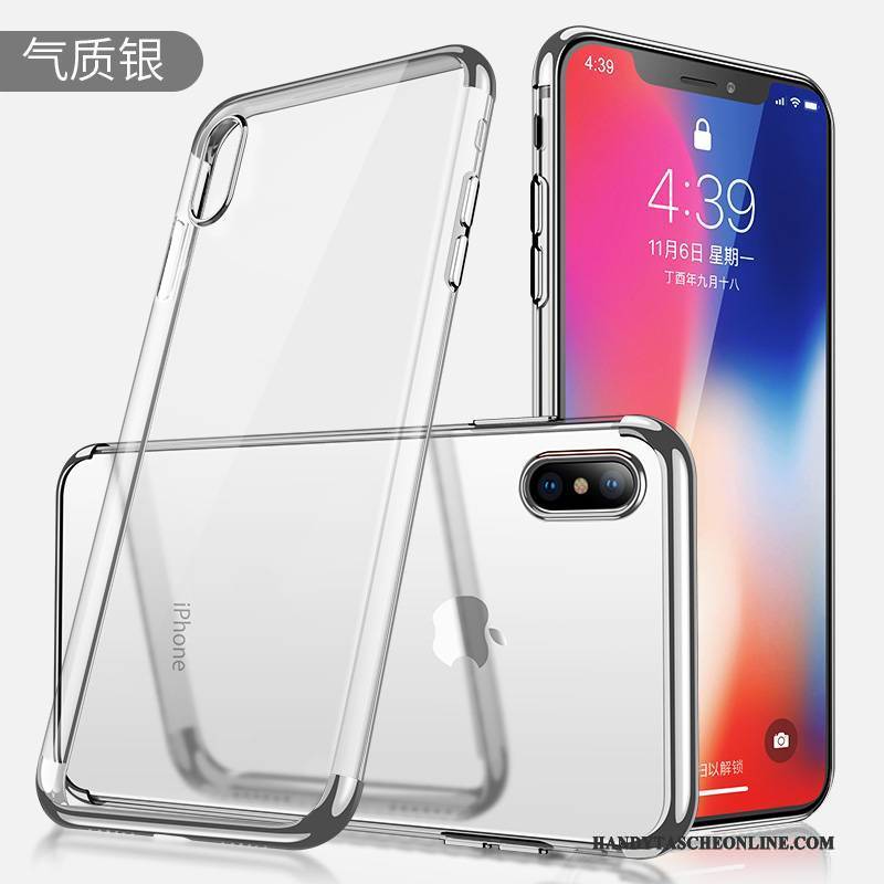 Hülle iPhone X Taschen Anti-sturz Neu, Case iPhone X Silikon Schlank Transparent