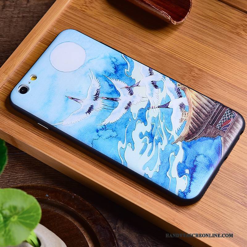 Hülle iPhone X Taschen Wind Kran, Case iPhone X Weiche Trend Handyhüllen