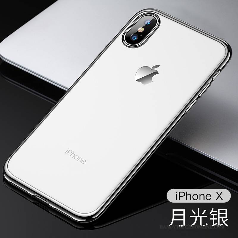 Hülle iPhone X Weiche Neu Handyhüllen, Case iPhone X Silikon Transparent Schlank