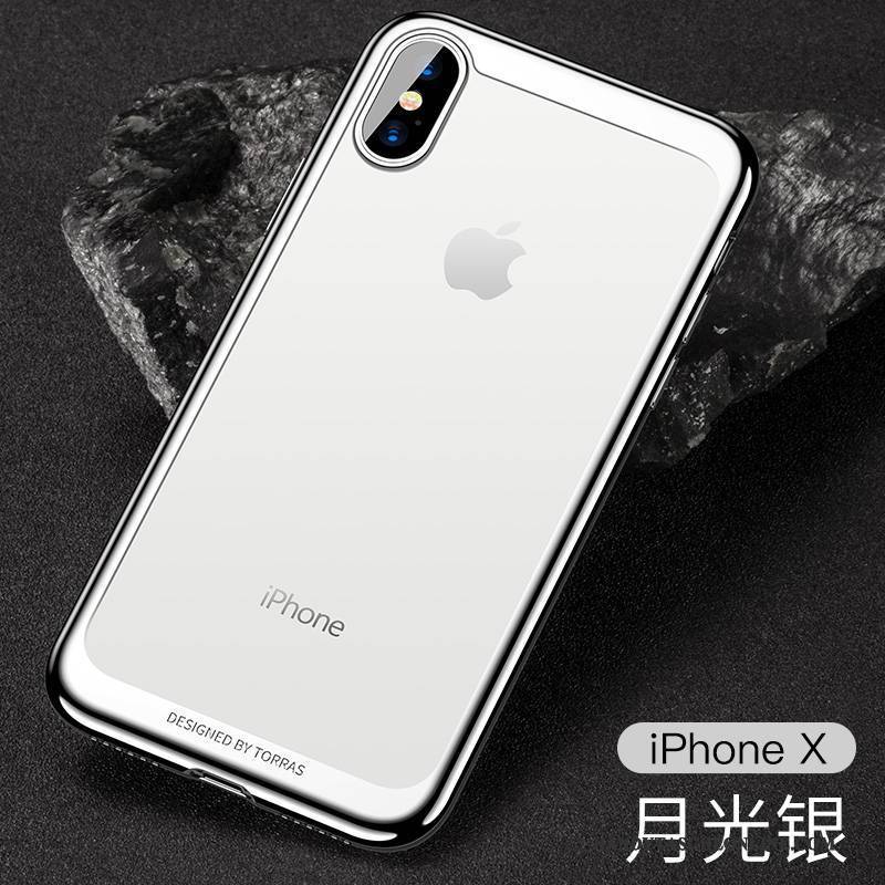 Hülle iPhone X Weiche Neu Handyhüllen, Case iPhone X Silikon Transparent Schlank