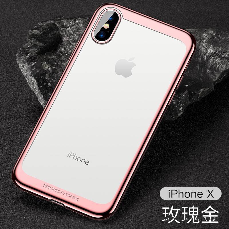 Hülle iPhone X Weiche Neu Handyhüllen, Case iPhone X Silikon Transparent Schlank