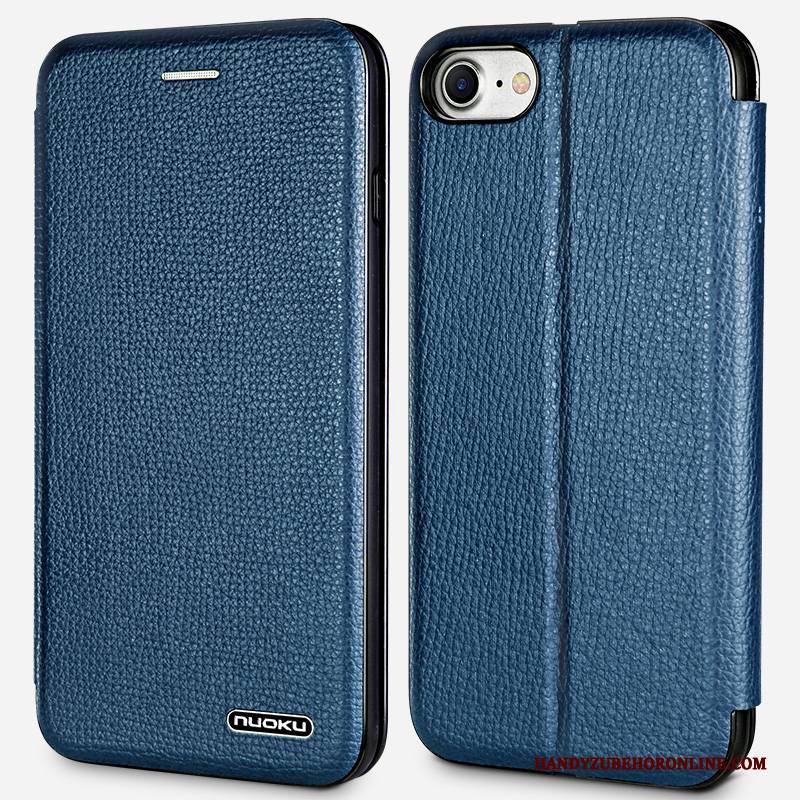 Hülle iPhone Xs Leder Handyhüllen Neu, Case iPhone Xs Folio Magnetismus Karte