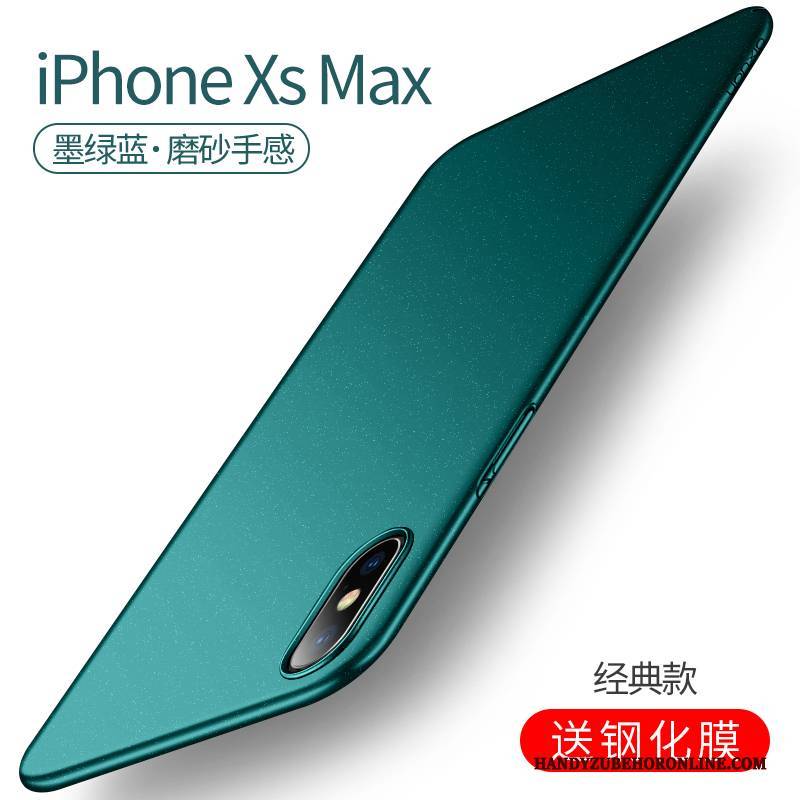 Hülle iPhone Xs Max High-end Nubuck, Case iPhone Xs Max Handyhüllen Anti-sturz