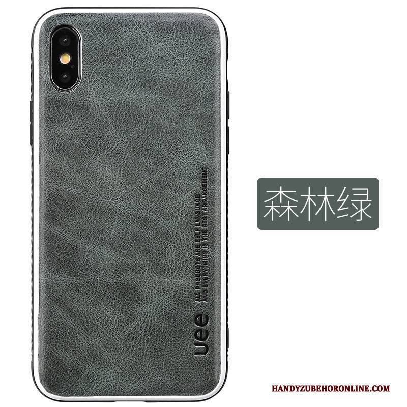 Hülle iPhone Xs Max Luxus Qualität Groß, Case iPhone Xs Max Leder Elegant Kuh