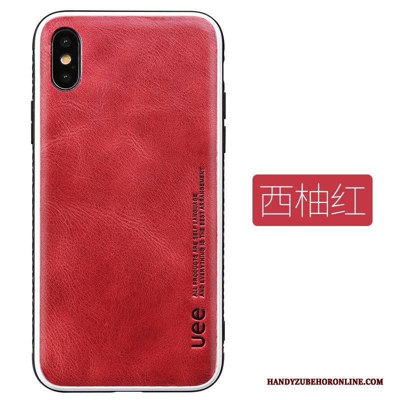 Hülle iPhone Xs Max Luxus Qualität Groß, Case iPhone Xs Max Leder Elegant Kuh