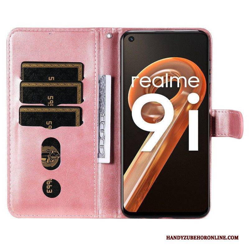 Lederhüllen Für Realme 9i Geldbörse