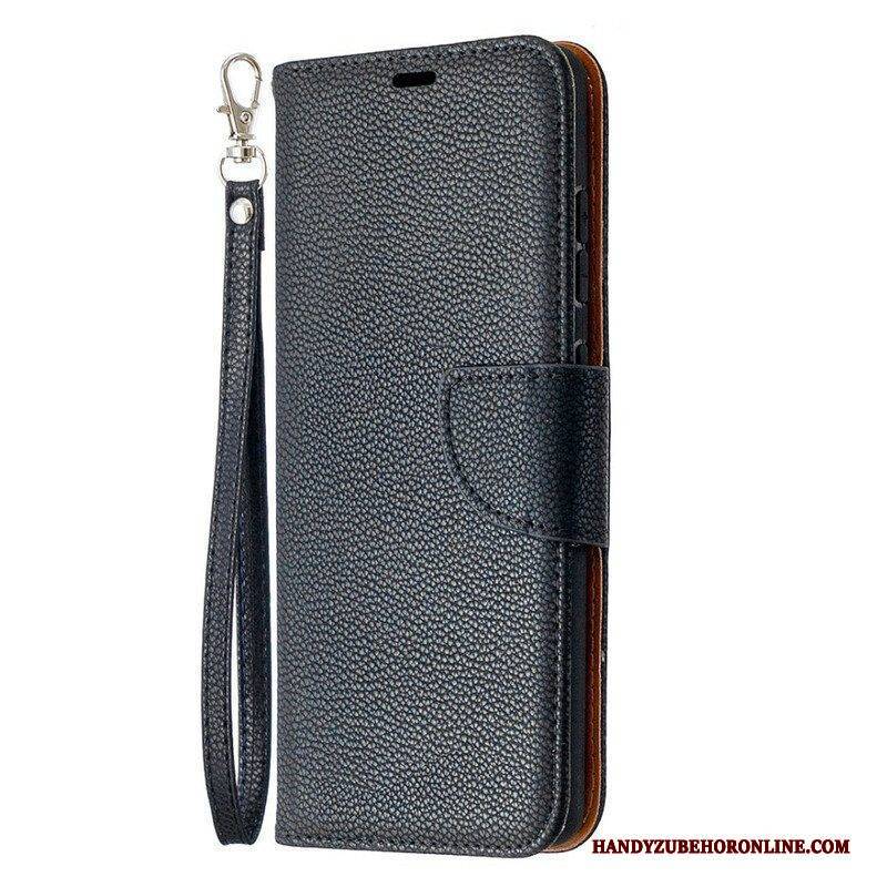 Lederhüllen Für Samsung Galaxy S20 FE Flip Case Lychee Rabat Oblique