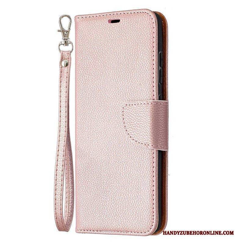 Lederhüllen Für Samsung Galaxy S20 FE Flip Case Lychee Rabat Oblique