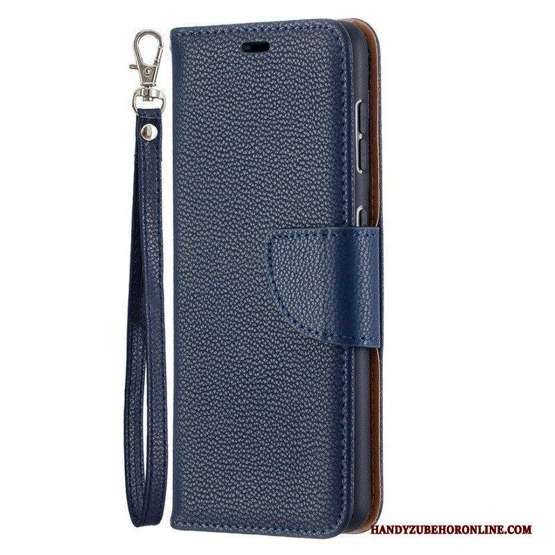 Lederhüllen Für Samsung Galaxy S21 5G Flip Case Lychee Rabat Oblique