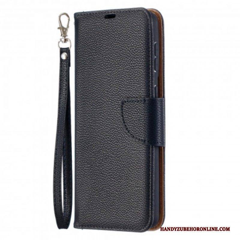 Lederhüllen Für Samsung Galaxy S21 Plus 5G Flip Case Lychee Rabat Oblique