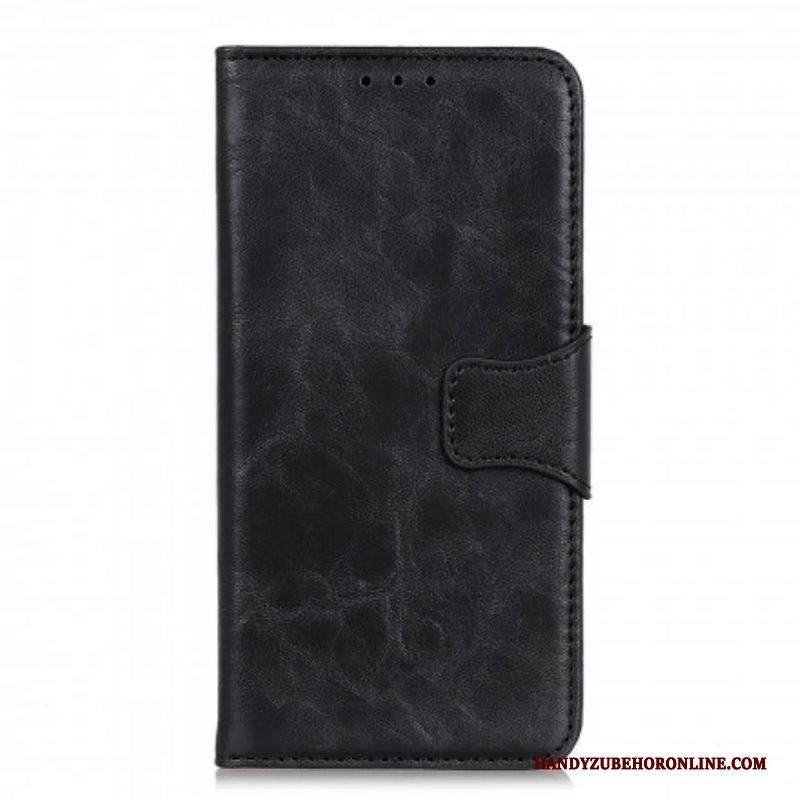 Lederhüllen Für Xiaomi Redmi Note 10 / 10S Flip Case Magnetische Klappe