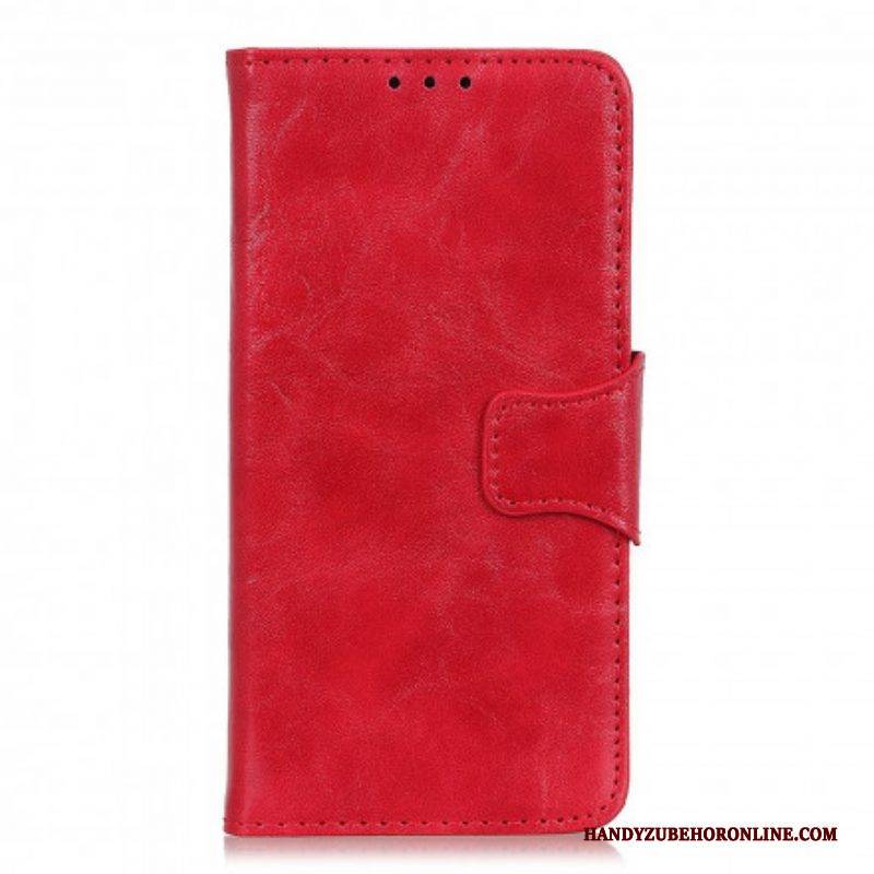 Lederhüllen Für Xiaomi Redmi Note 10 / 10S Flip Case Magnetische Klappe