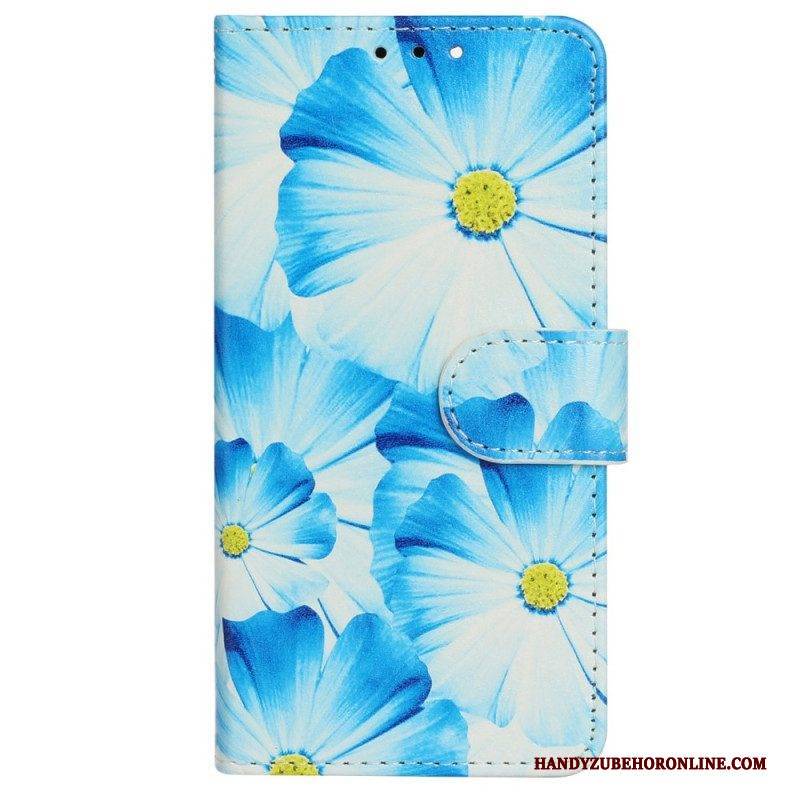 Lederhüllen Für iPhone 14 Blumen