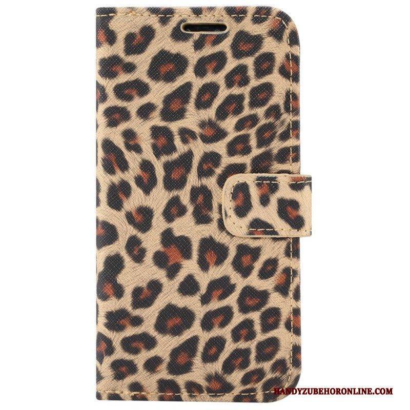 Lederhüllen Für iPhone 14 Pro Leopard