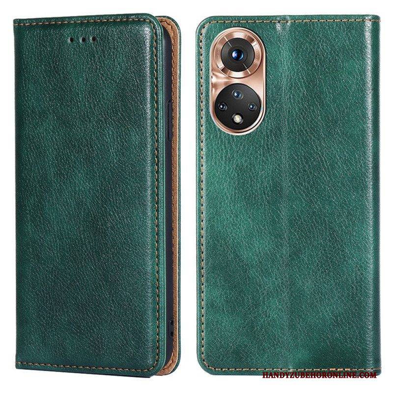 Schutzhülle Für Honor 50 Flip Case Vintage-lederstil