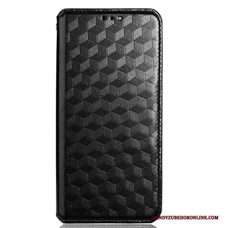 Schutzhülle Für Honor Magic 4 Lite 5G Flip Case 3d-textur Mit Ledereffekt