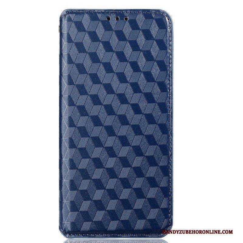 Schutzhülle Für Honor Magic 4 Lite 5G Flip Case 3d-textur Mit Ledereffekt