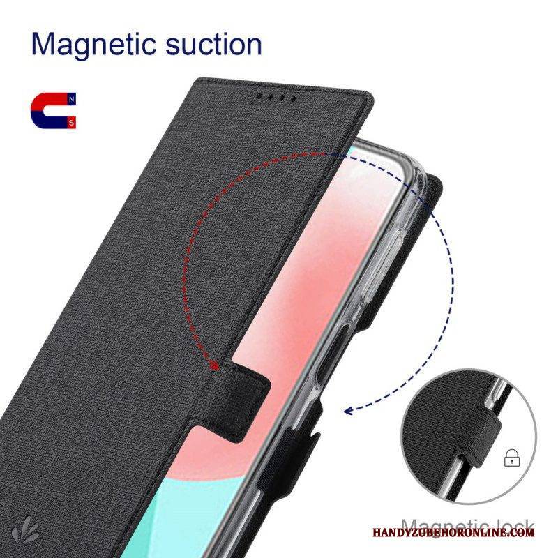 Schutzhülle Für Moto G200 5G Flip Case Strukturiertes Vili Dmx