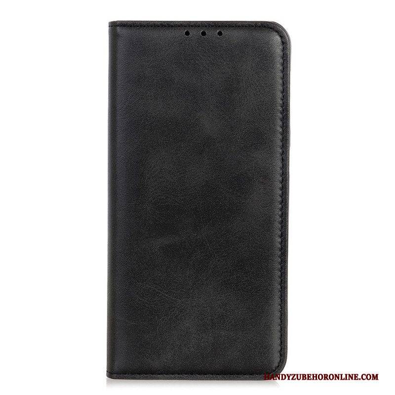 Schutzhülle Für Motorola Edge 40 Pro Flip Case Elegantes Spaltleder