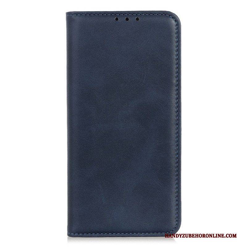 Schutzhülle Für Motorola Edge 40 Pro Flip Case Elegantes Spaltleder