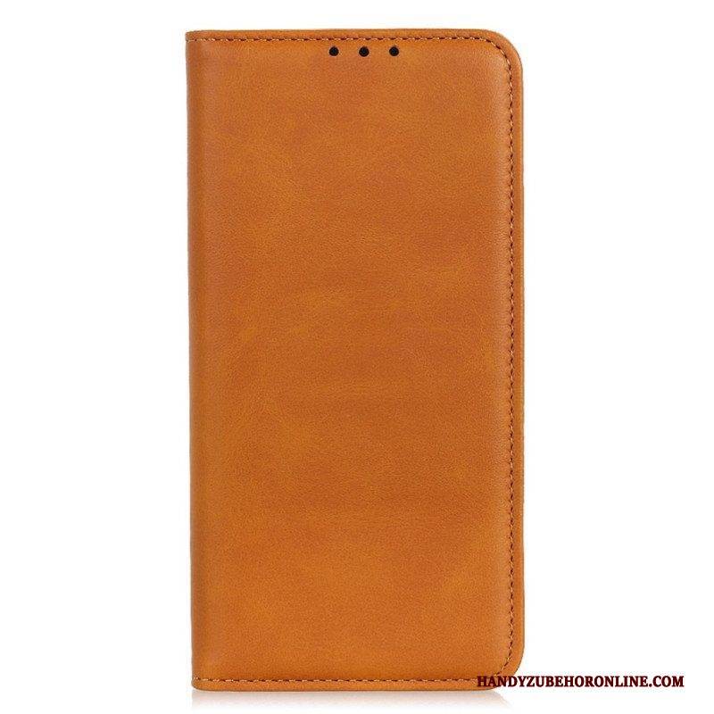 Schutzhülle Für Motorola Edge 40 Pro Flip Case Elegantes Spaltleder