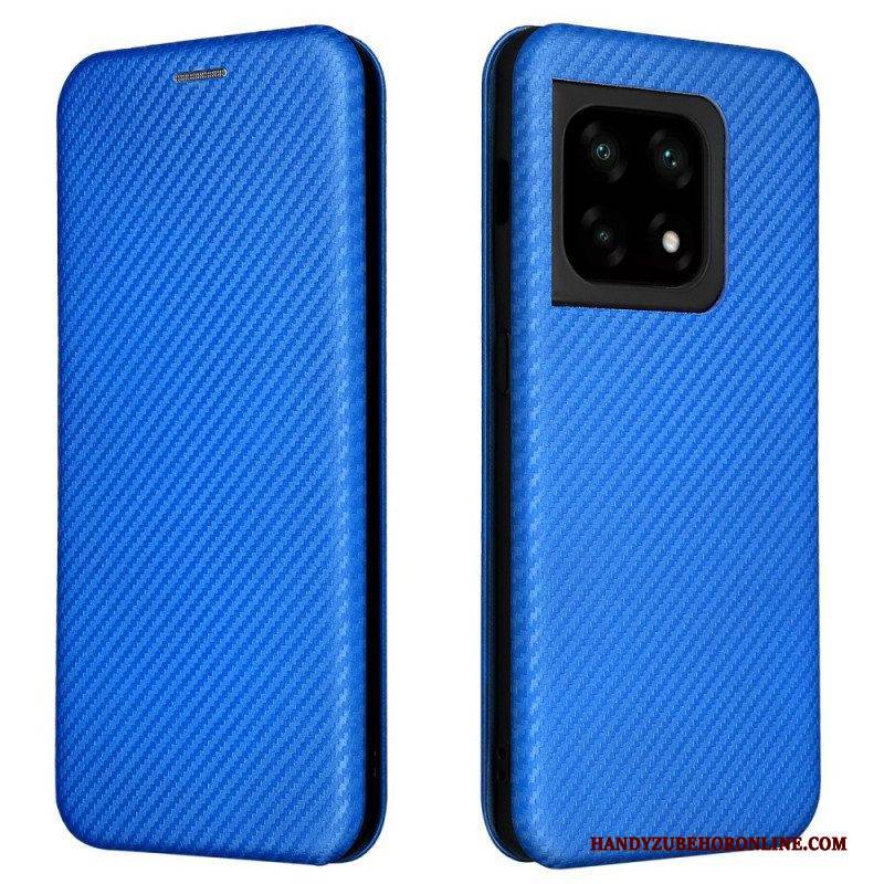 Schutzhülle Für OnePlus 10 Pro 5G Flip Case Kohlefaser