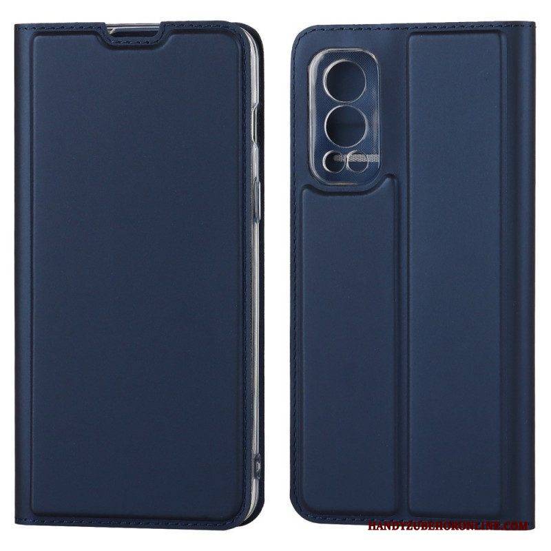 Schutzhülle Für OnePlus Nord 2 5G Flip Case Magnetverschluss